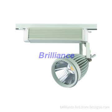 24W LED Track Light, SHARP Cob LED, 25 Degree, 1 phase, Cool White